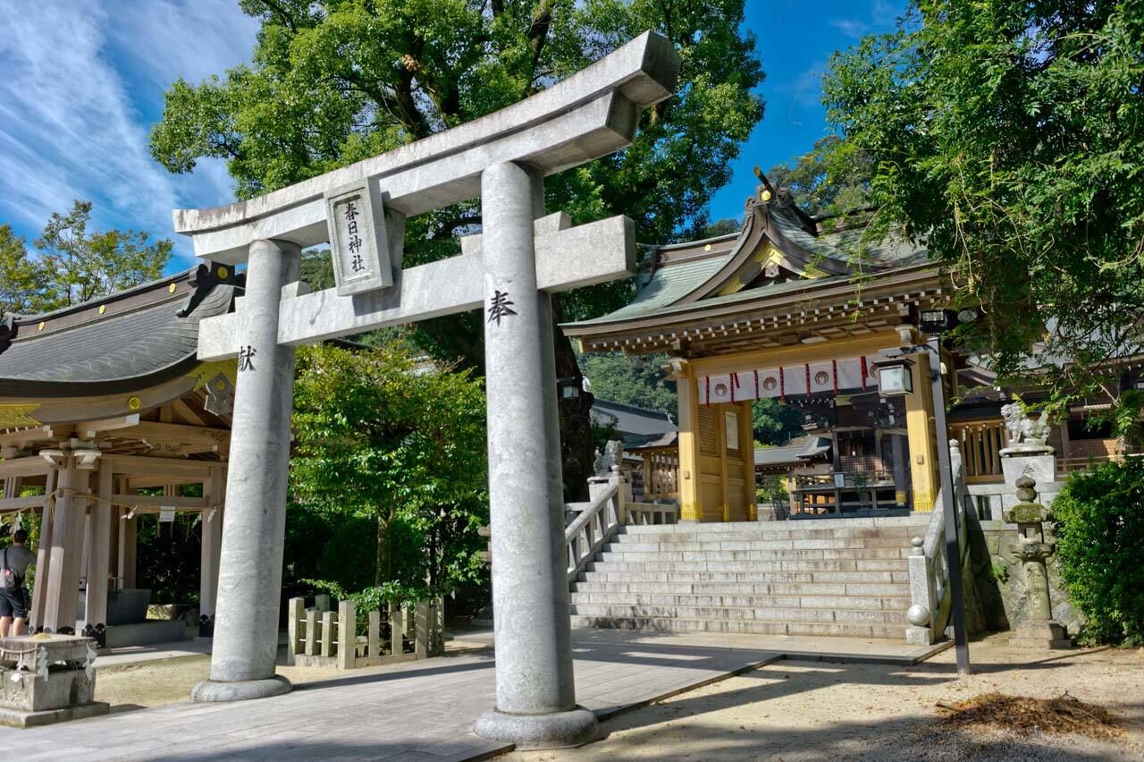 春日市 ユリのカラーマンホール