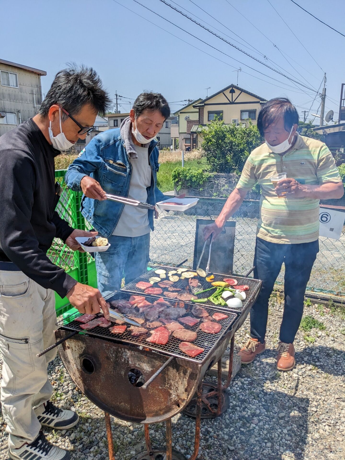 4月22日(土) 社内BBQを行いました
