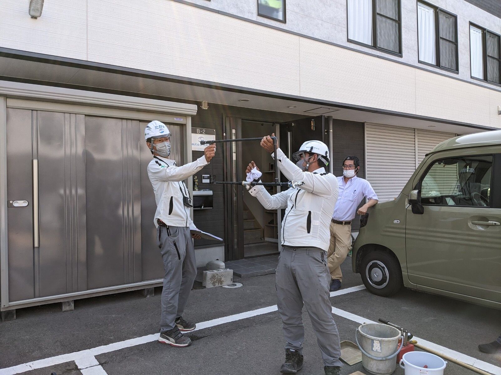 第3回 技術管理部 配管技能社内テストを行いました(2)